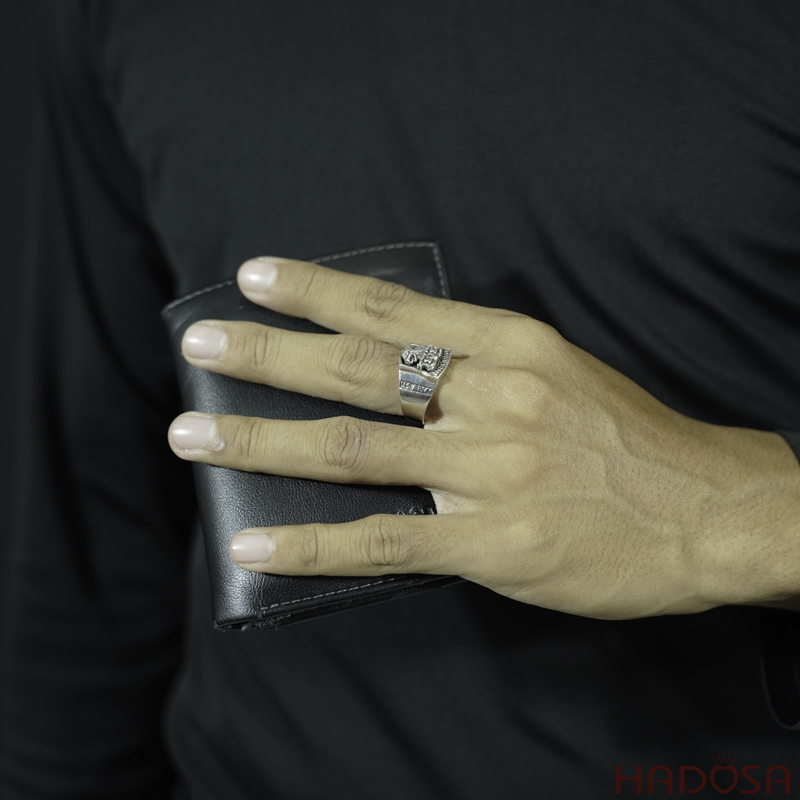 Nhẫn Đại Bàng Bạc Thái 925