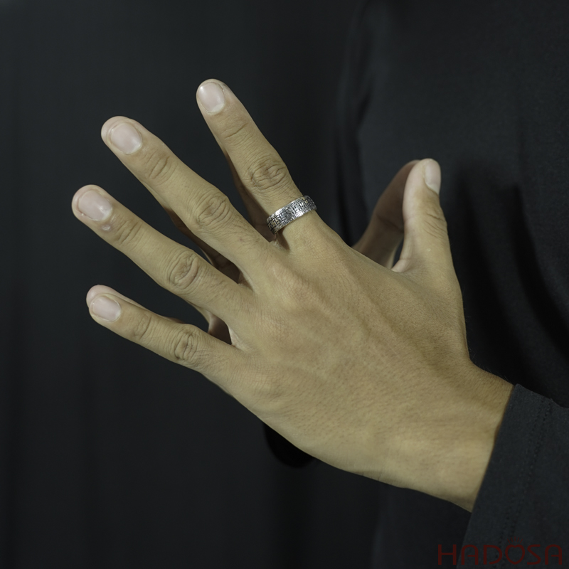 Nhẫn nam bạc Thái