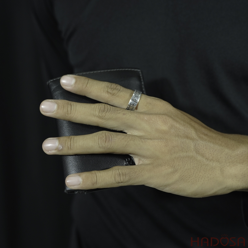 Nhẫn nam bạc Thái