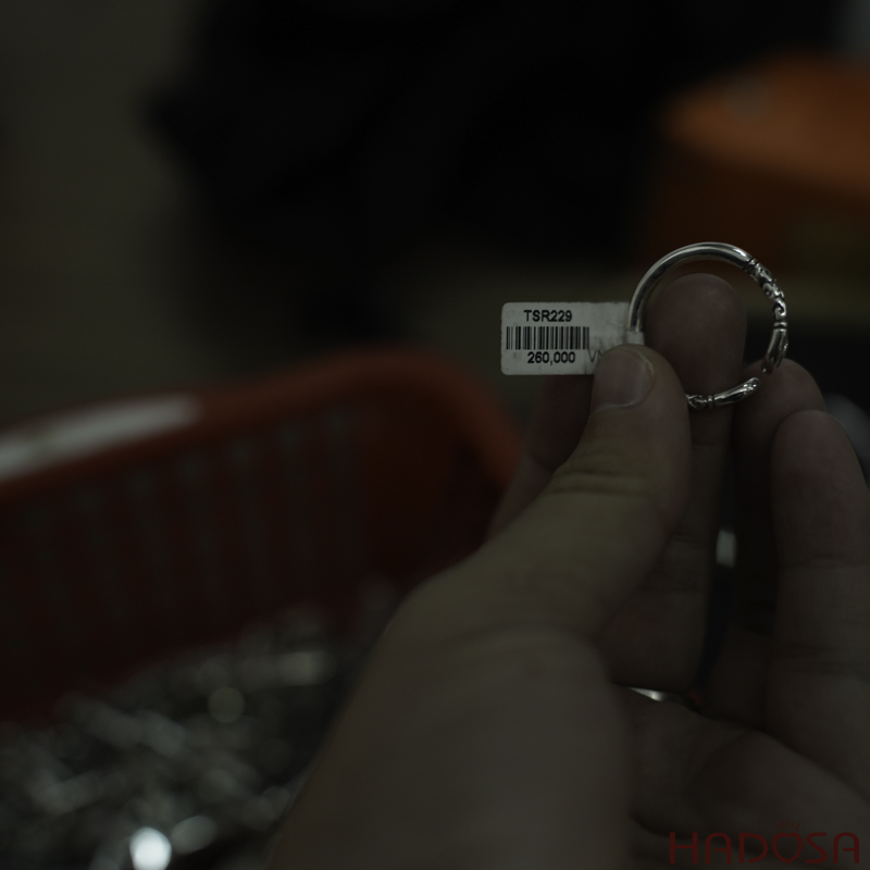 Nhẫn vòng kim cô bạc Thái