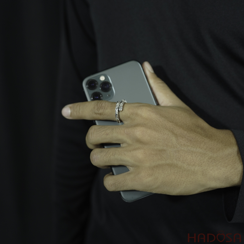 Nhẫn bạc Thái cho nam