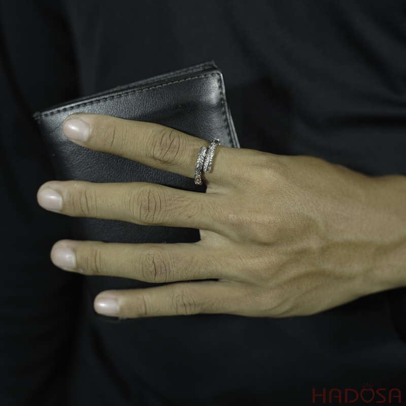 Nhẫn bạc Thái cho nam