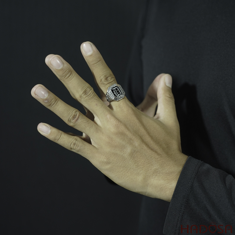 Nhẫn nam bạc Thái