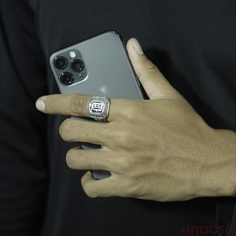 Nhẫn nam bạc Thái