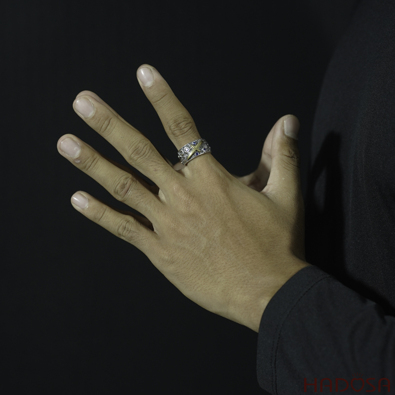 Nhẫn bạc Thái cho nam