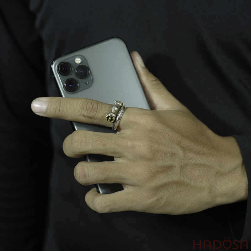 Nhẫn bạc nam bạc Thái