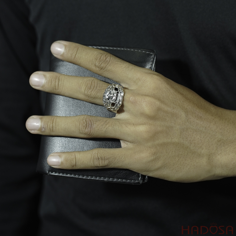 Nhẫn bạc phong thủy nam