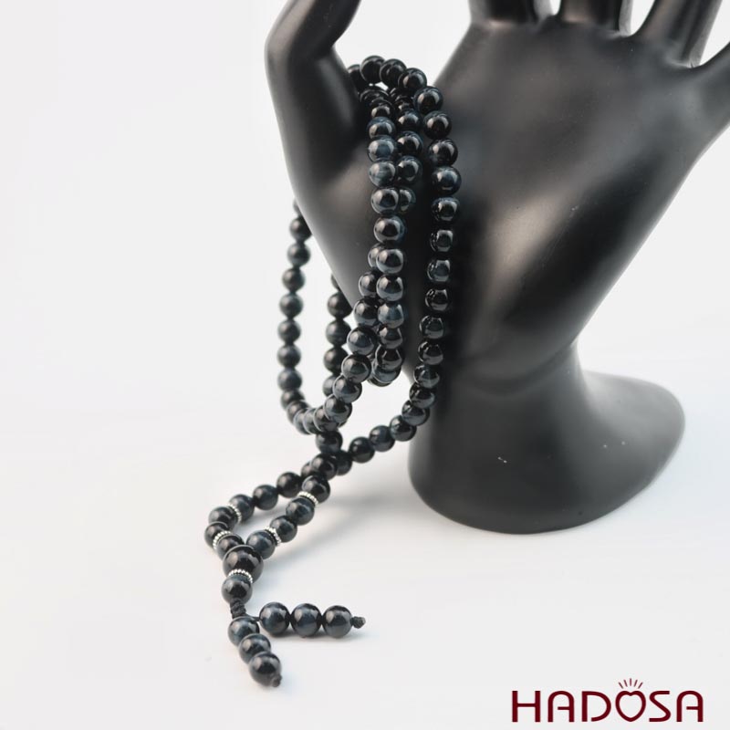 Tràng 108 hạt Thạch anh mắt chim ưng 6mm