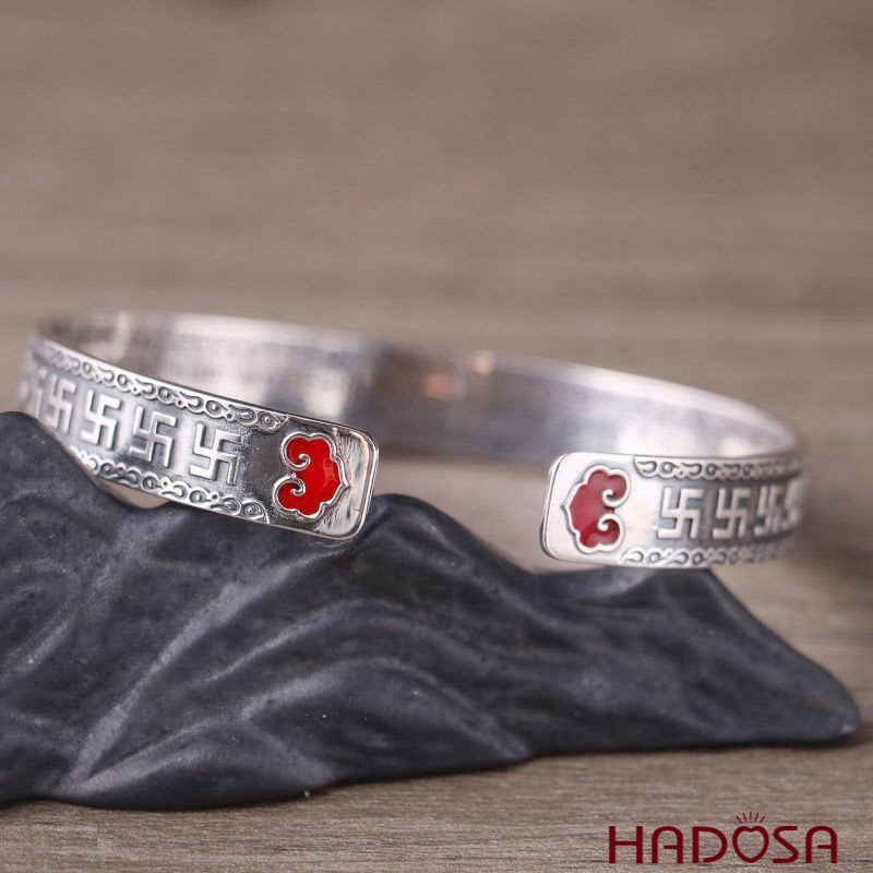 Vòng tay kiềng bạc Thái Tỳ hưu