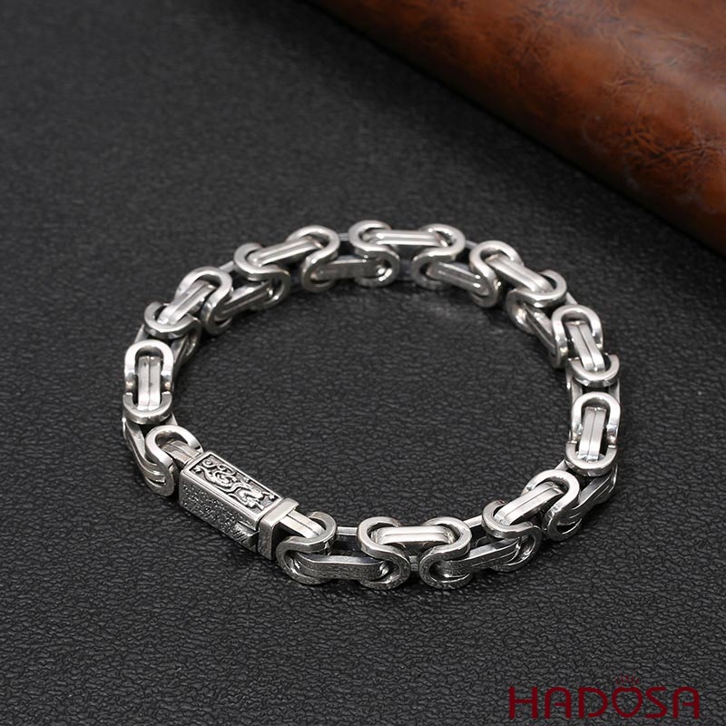 Vòng tay nam bạc Thái Lan