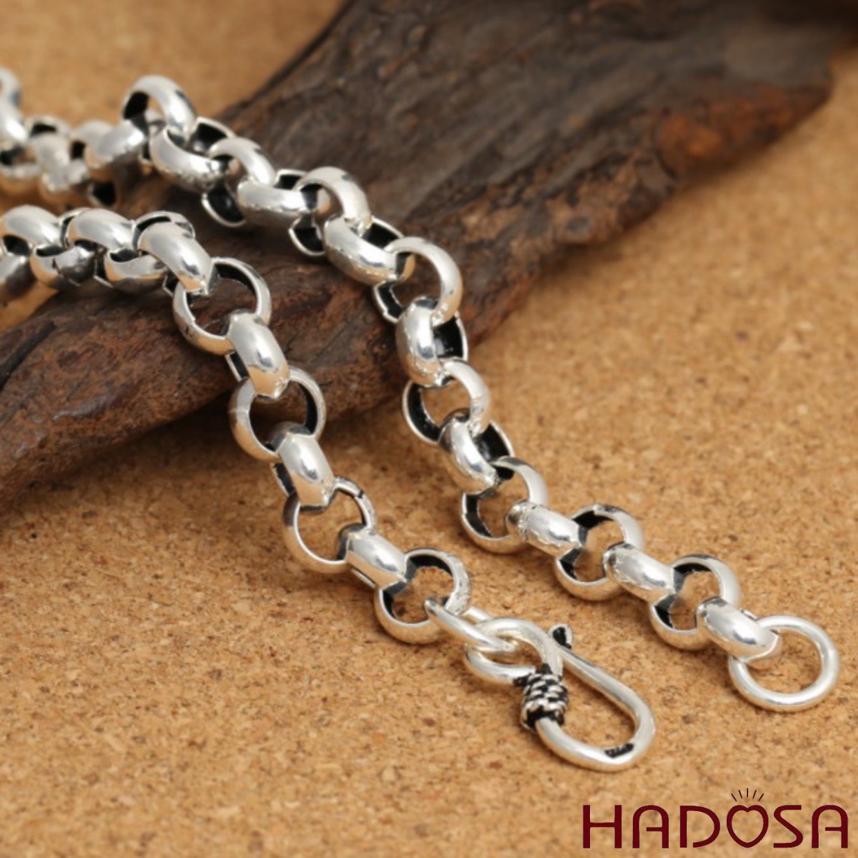 Dây chuyền bạc nam