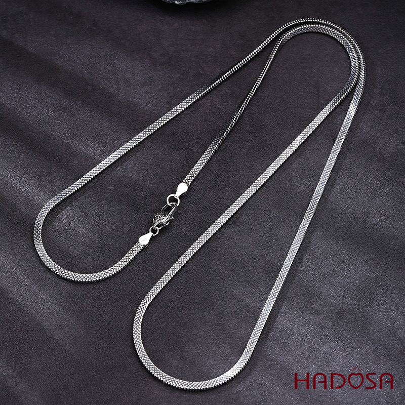 Dây chuyền bạc sợi mảnh
