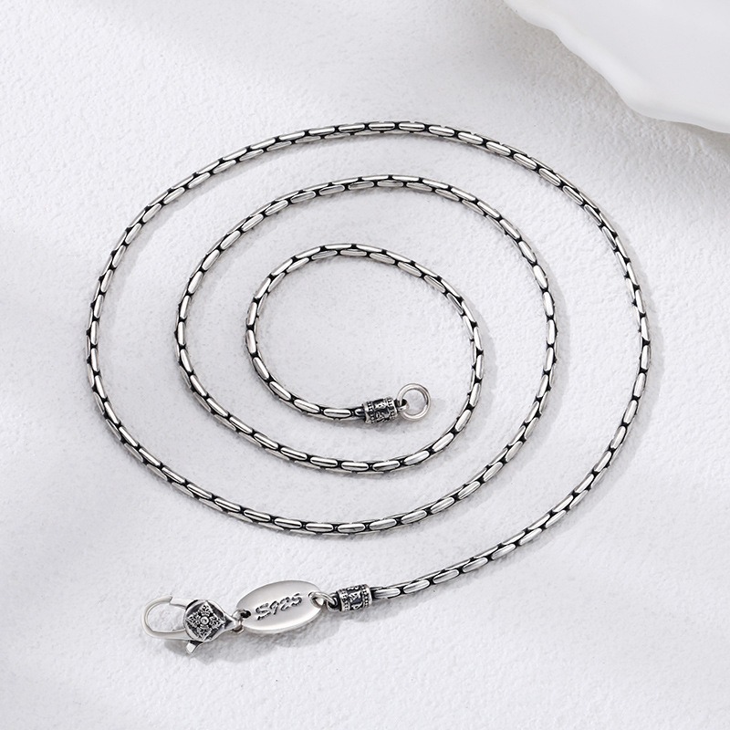 Dây chuyền hạt gạo bạc Thái