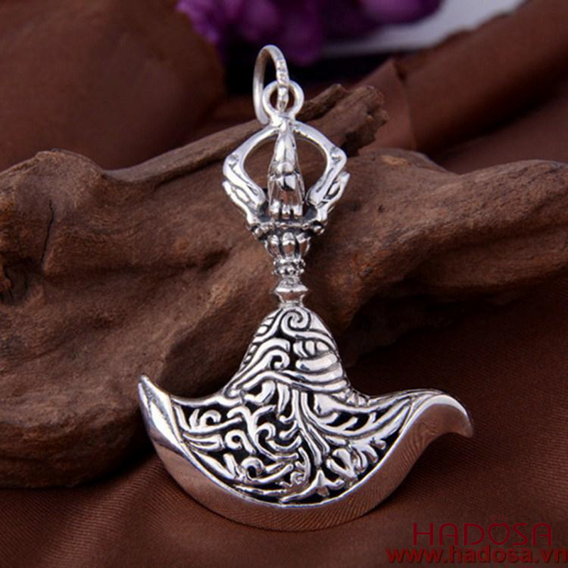 Mặt dây chuyền bạc Thái Chùy Kim Cang