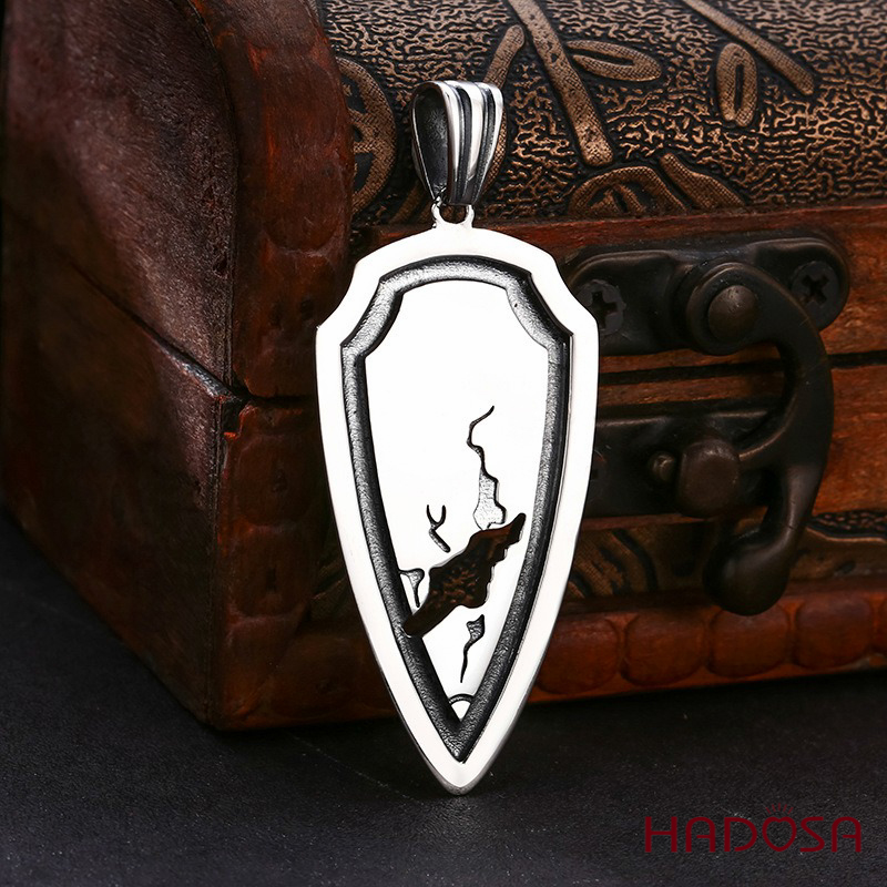 Mặt dây chuyền bạc nam Unicorn