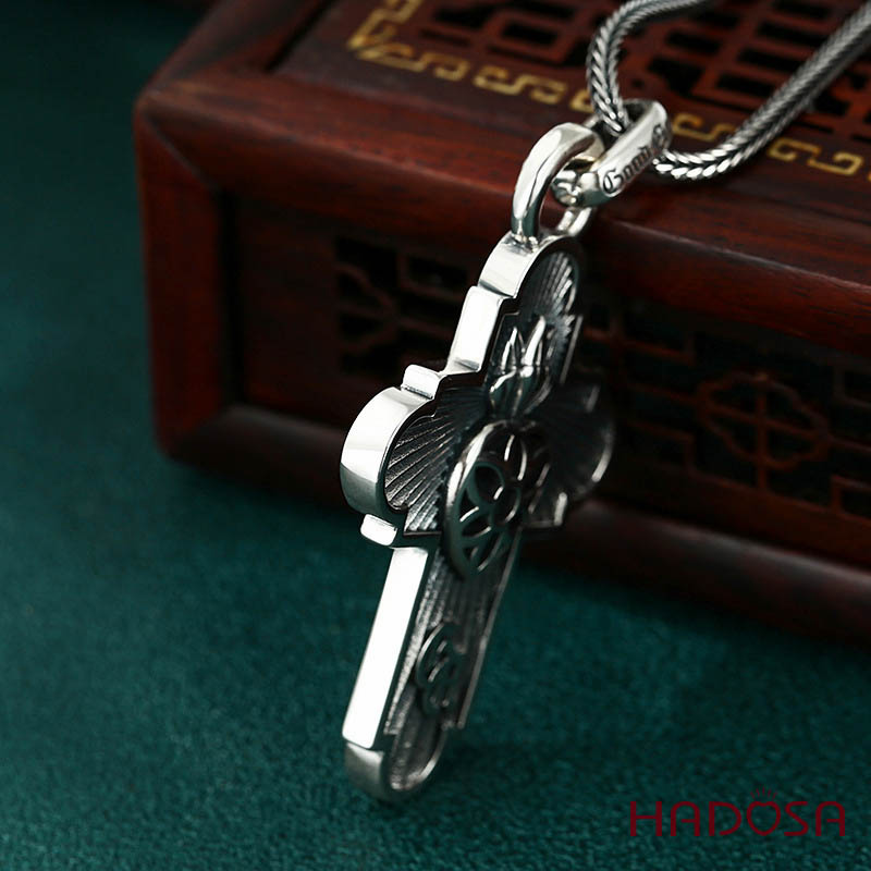 Mặt dây chuyền bạc Thái Đức Mẹ Thánh Giá