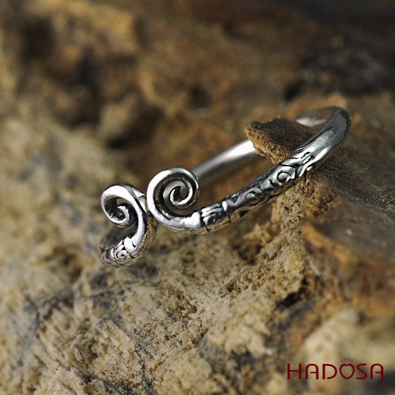 Nhẫn vòng kim cô bạc Thái