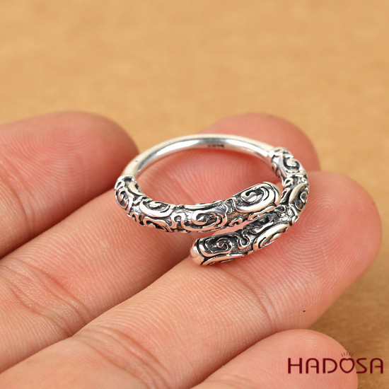 Nhẫn bạc Thái cho nam