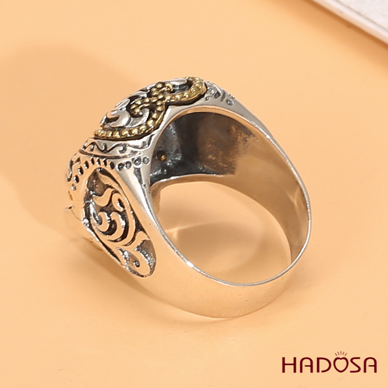 Nhẫn bạc đầu lâu bạc Thái