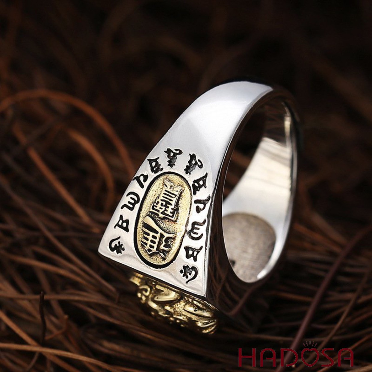 Nhẫn bạc nam Tỳ hưu