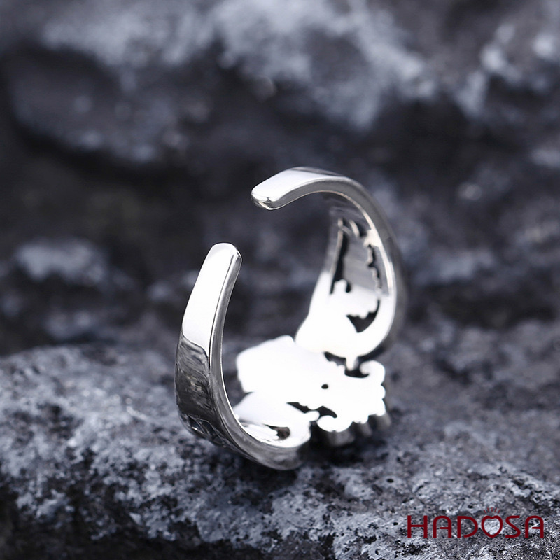 Nhẫn bạc Chrome Heart