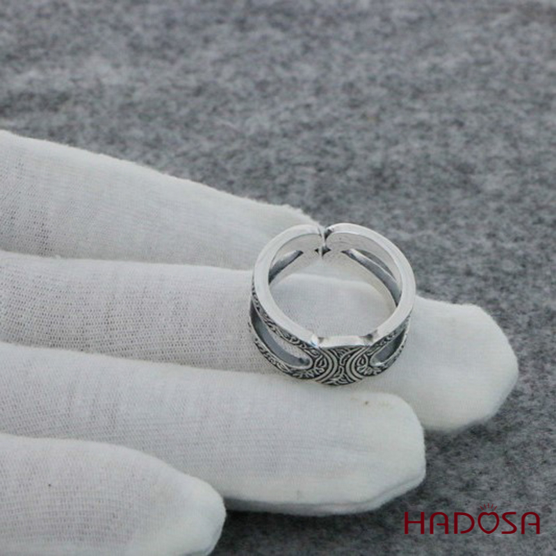 Nhẫn bạc đẹp bạc Thái