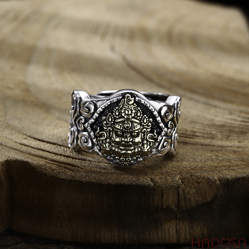 Nhẫn bạc Thái nam