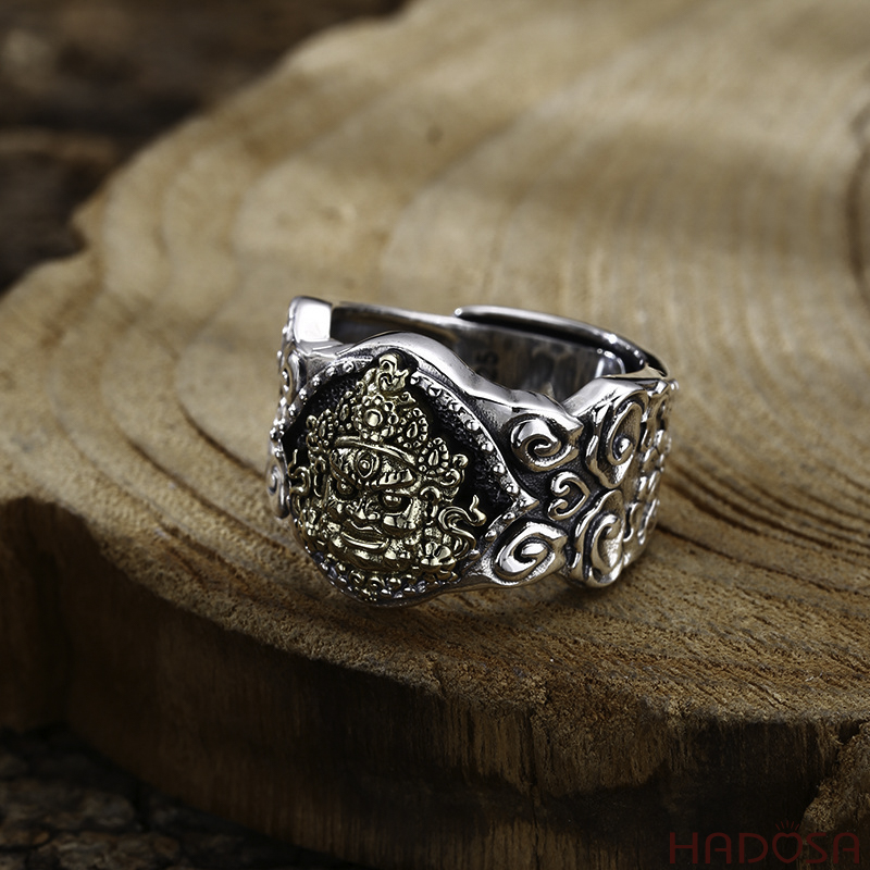 Nhẫn bạc Thái nam