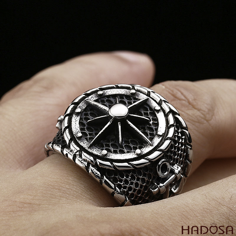 Nhẫn nam bạc Thái La Bàn