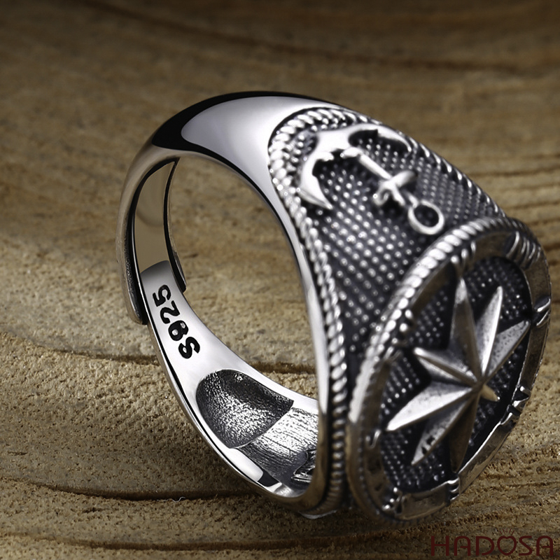 Nhẫn nam bạc Thái La Bàn