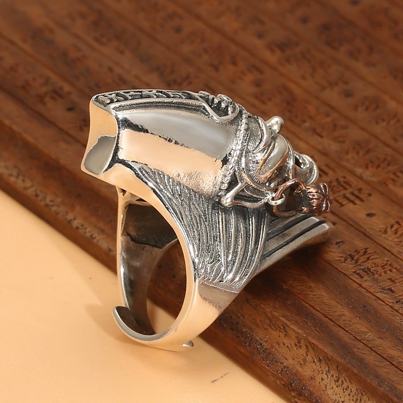 Nhẫn bạc Thái Hắc Vô Thường