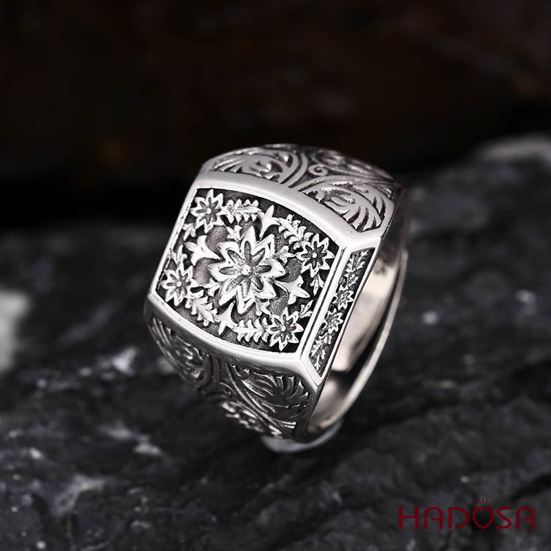 Nhẫn bạc Thái cao cấp