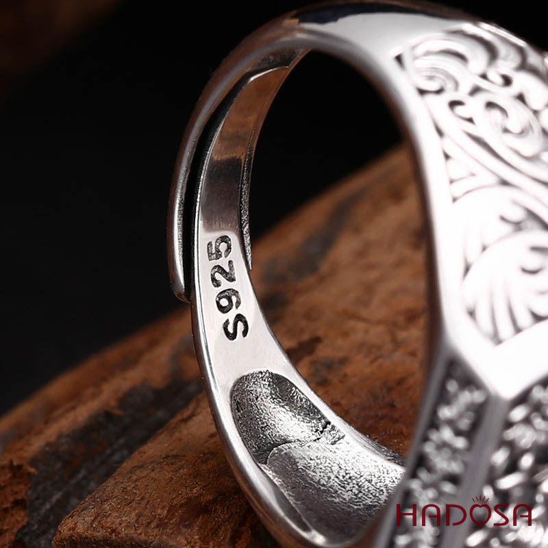 Nhẫn bạc Thái cao cấp