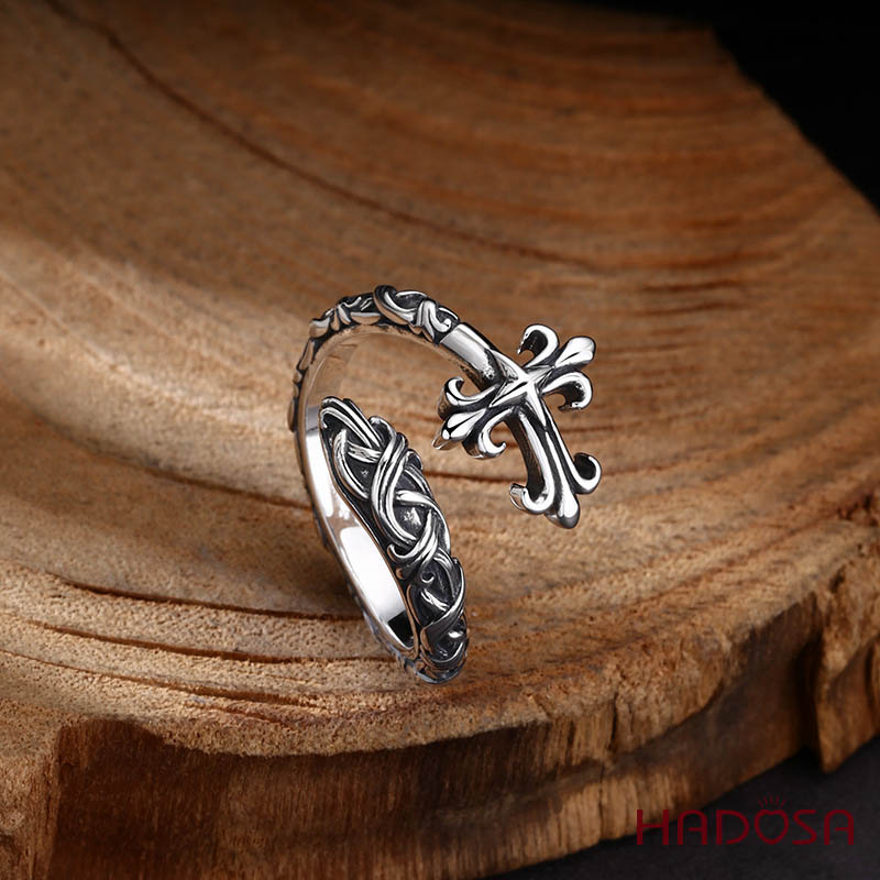 Nhẫn nam bạc Thái đẹp