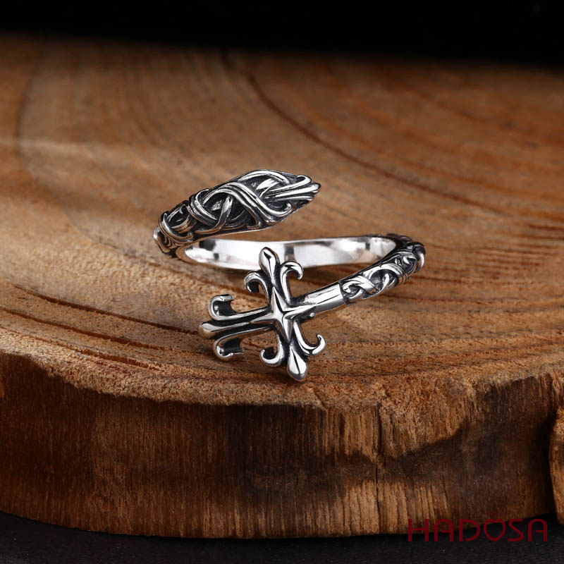 Nhẫn nam bạc Thái đẹp