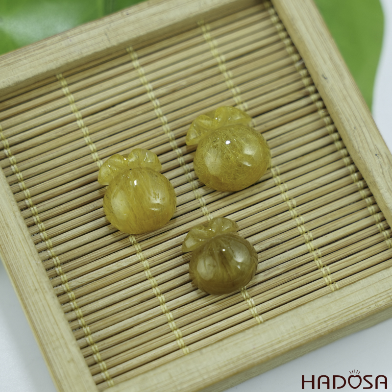 Túi tiền thạch anh tóc vàng