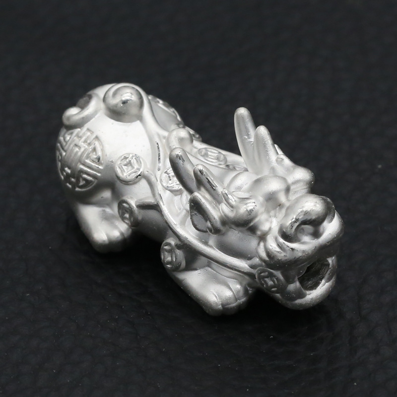 Tỳ hưu bạc mạ vàng kim tiền