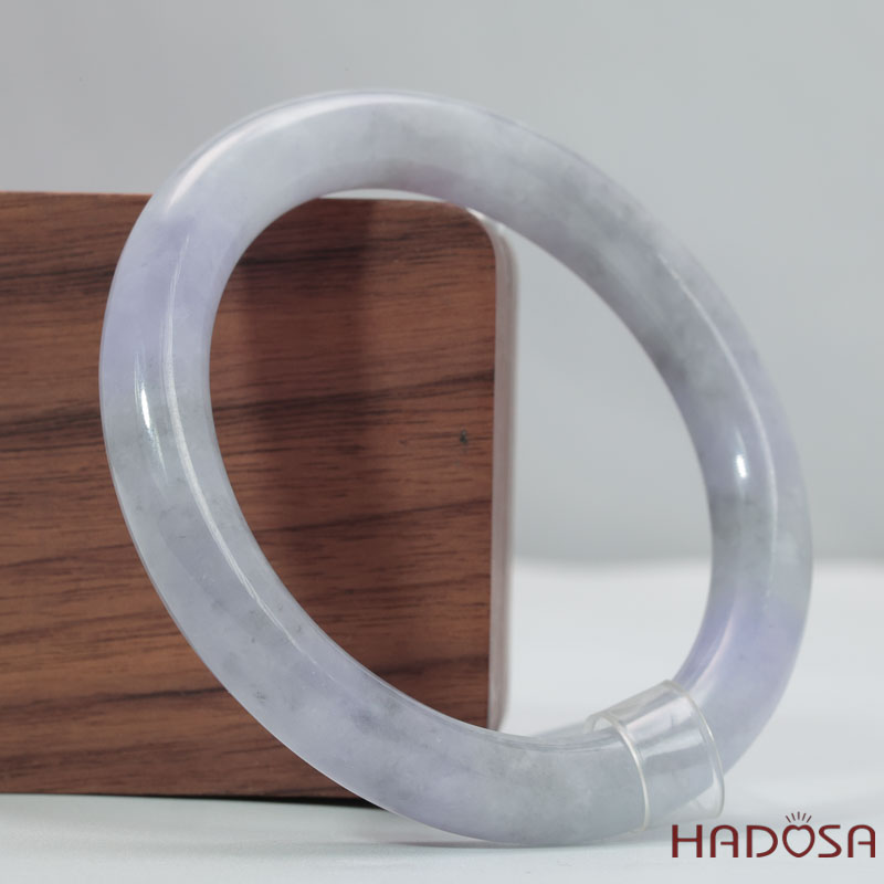 Vòng Cẩm Thạch Tím Tím Tử La Lan Ánh Xám Ni 54