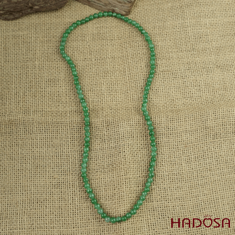 Chuỗi Ngọc cẩm thạch 108 hạt xanh tươi