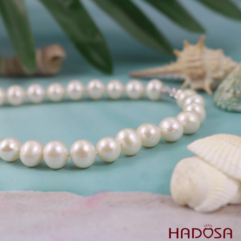 Vòng cổ Ngọc Trai trắng 10mm