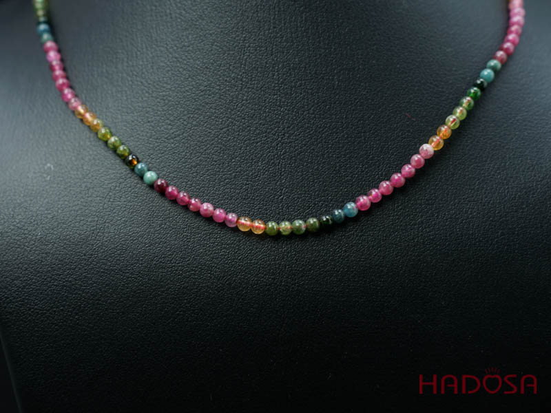 Vòng cuốn tay Tourmaline 4mm chuẩn 6A
