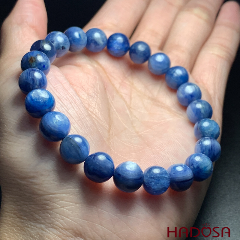 Vòng đá kyanite 8mm cao cấp chuẩn 5A
