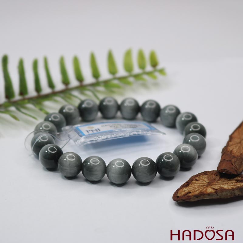 Vòng đá mắt chim Ưng xám 10mm 6A