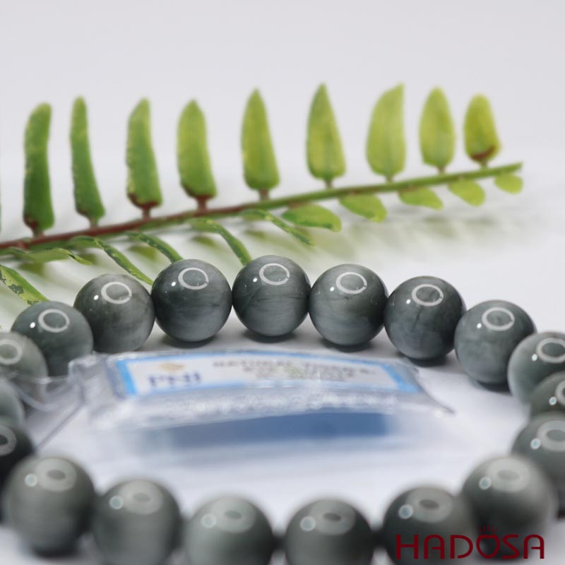 Vòng đá mắt chim Ưng xám 10mm 6A