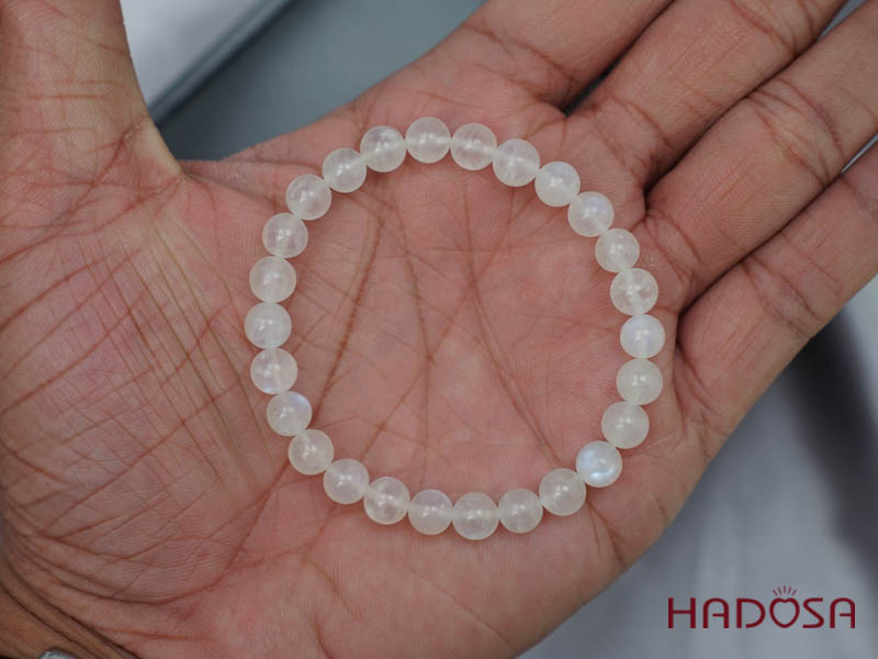 Vòng đá Mặt Trăng 7mm chuẩn 3A