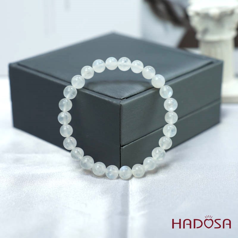 Vòng đá Mặt Trăng 7mm chuẩn 3A