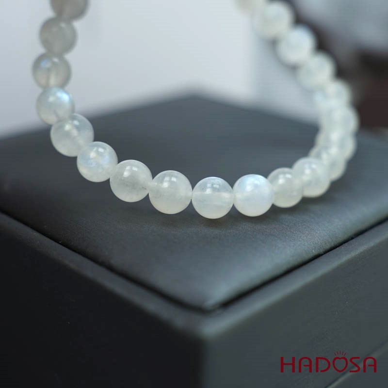 Vòng đá Mặt Trăng 7mm chuẩn 3A