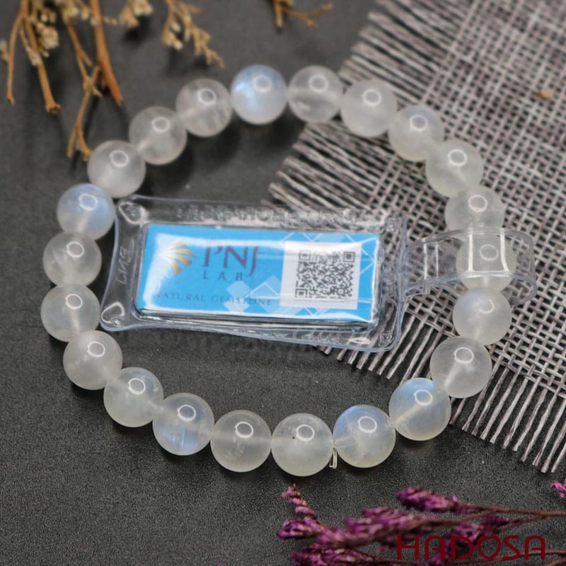 Vòng đá Mặt Trăng 8mm chuẩn 5A