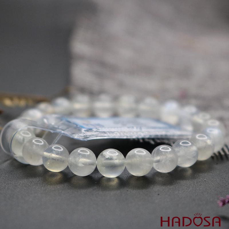 Vòng đá Mặt Trăng 9mm chuẩn 5A