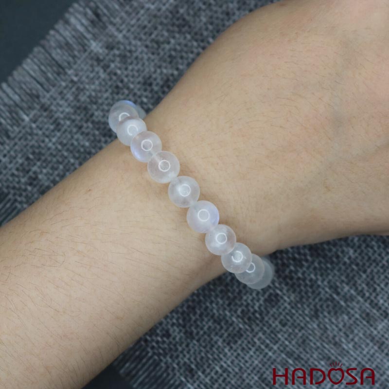 Vòng đá Mặt Trăng 9mm chuẩn 5A